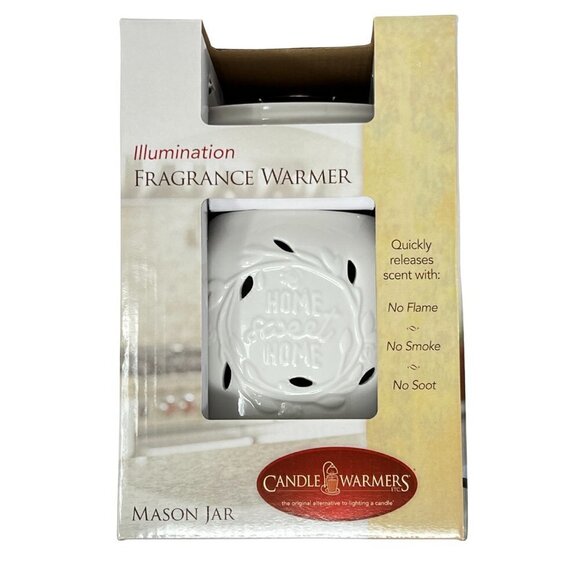 Candle Warmers Etc. Mason Jar Illumination Fragrance Wax Candle Warmer - Picture 1 of 6
